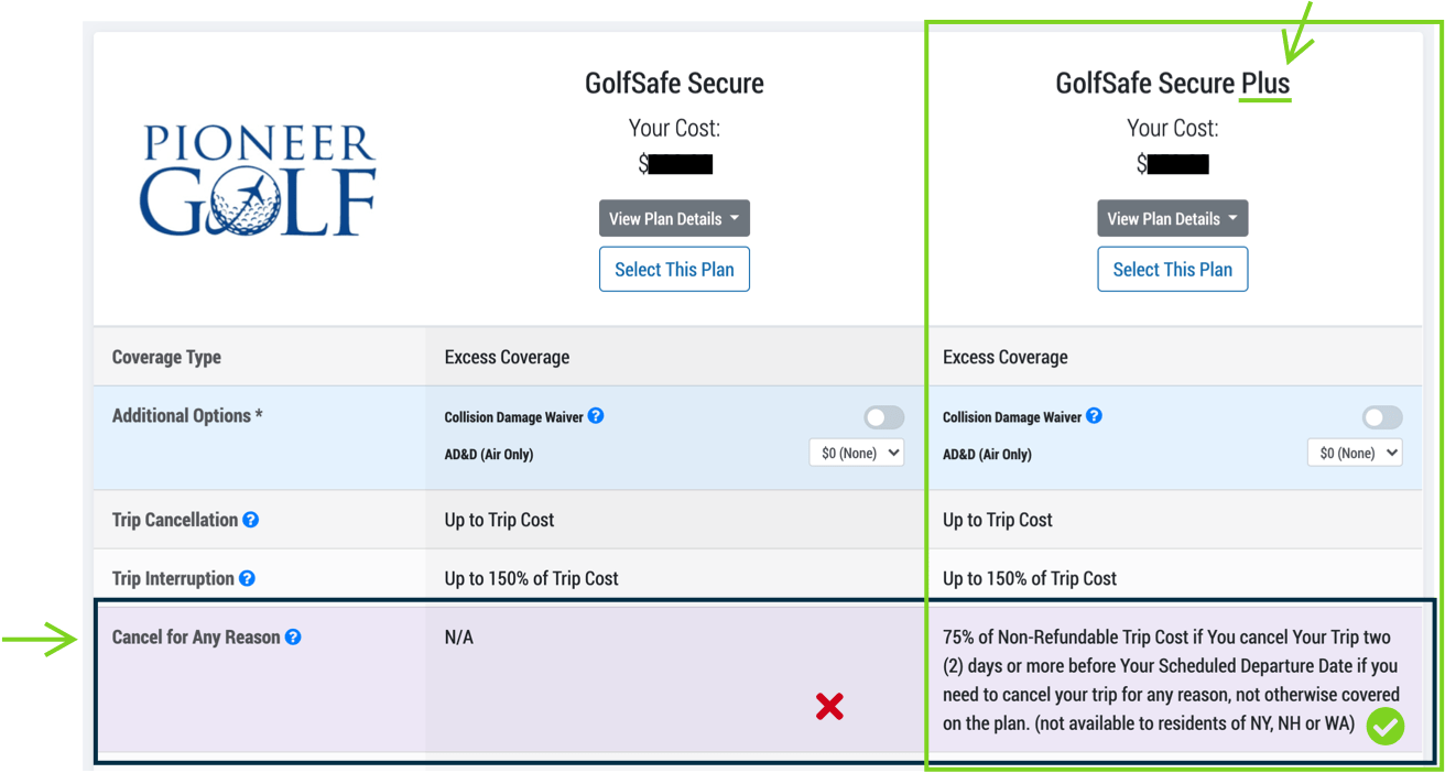 Golf Safe Secure Pro